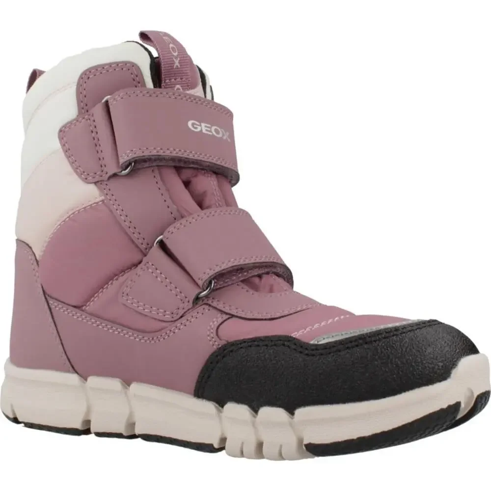 GEOX GIRL'S FLEXYPER BAB7 (LITTLE KID/BIG KID) DARK ROSE 30 (US 12 LITTLE KID) M
